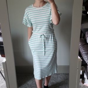 Striped Maxi Dress